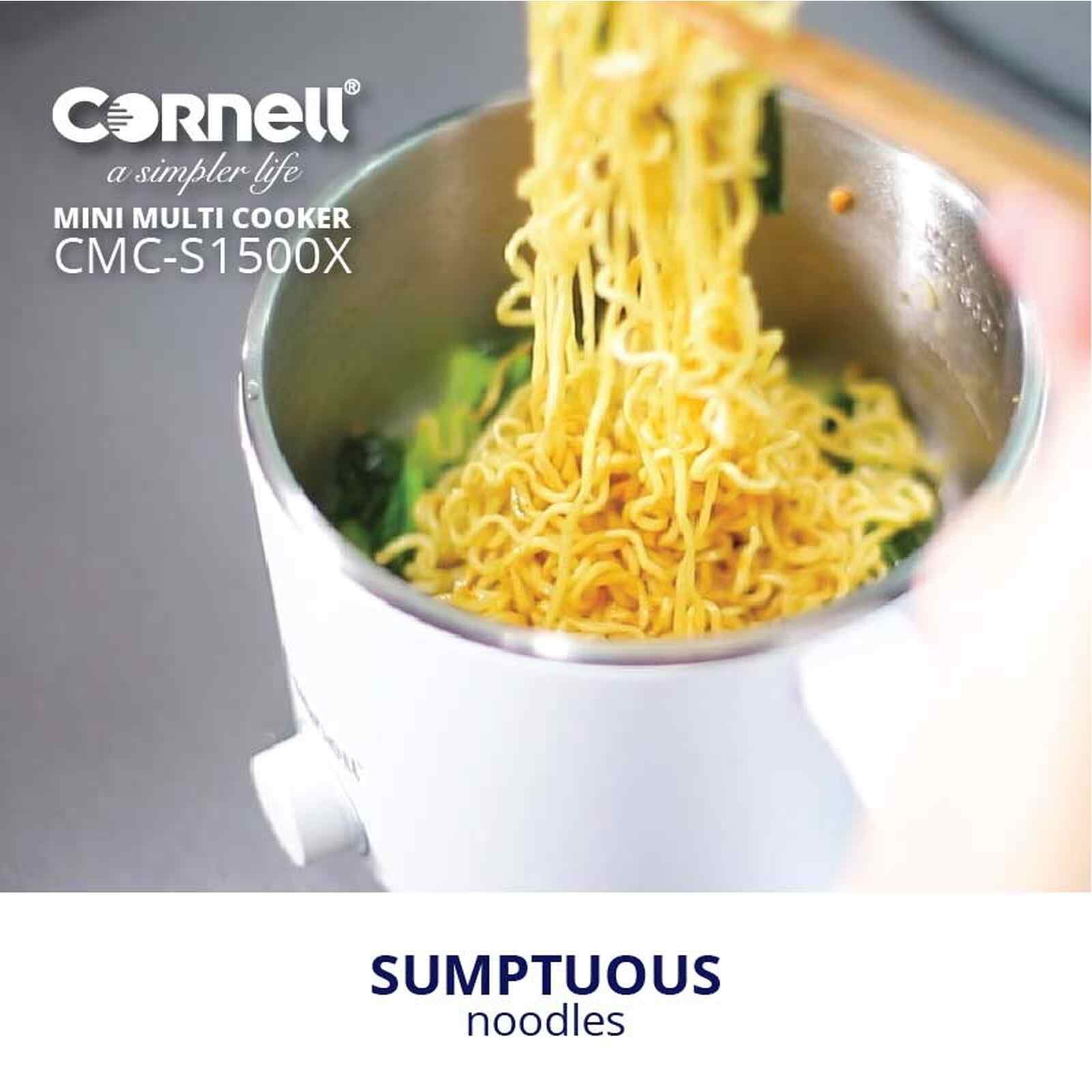 CORNELL Mini Multi-cooker Kettle (1.5l) CMCS1500X - Image 4