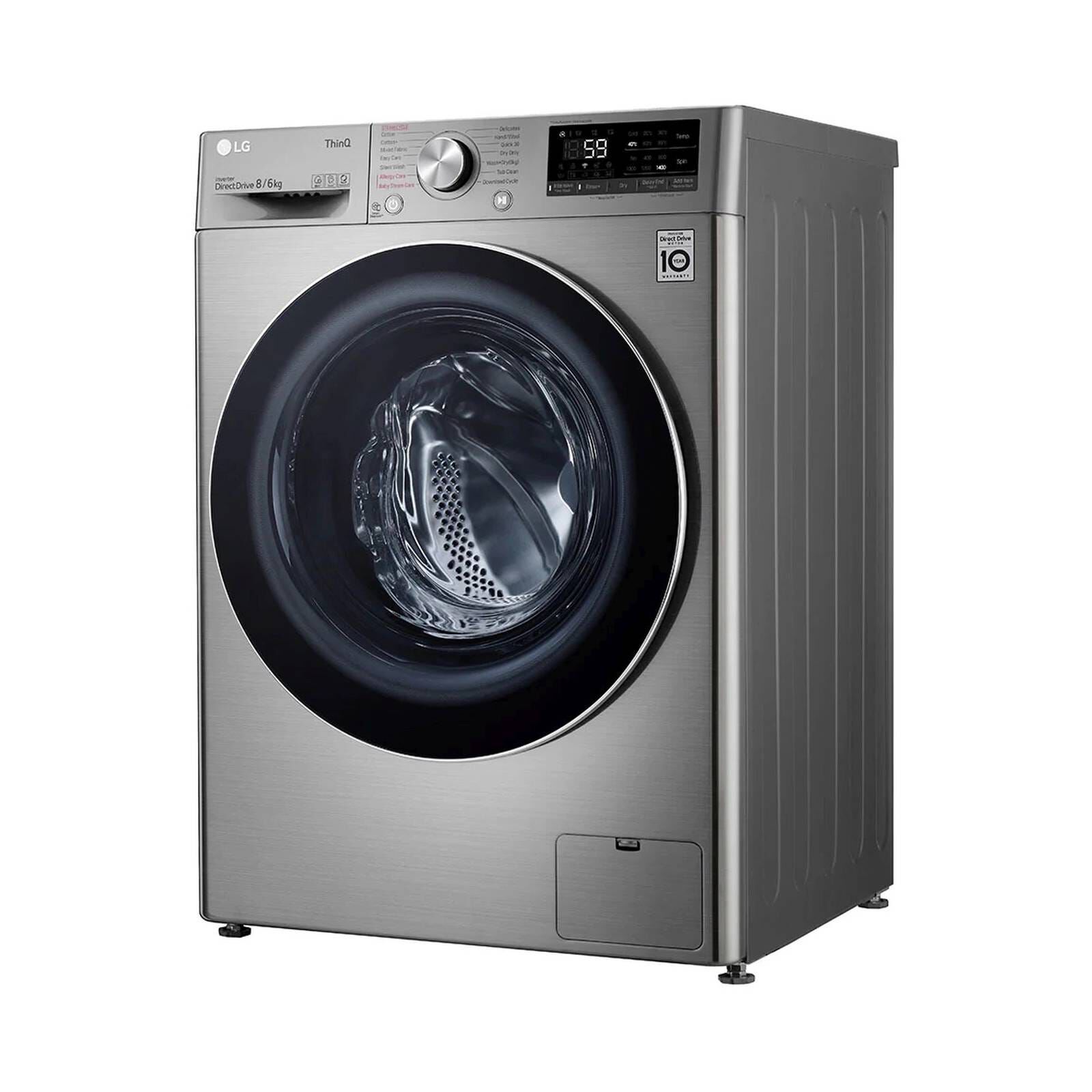 LG Front Load Washer And Dryer (8kg/6kg) FV1408H4V - Image 12