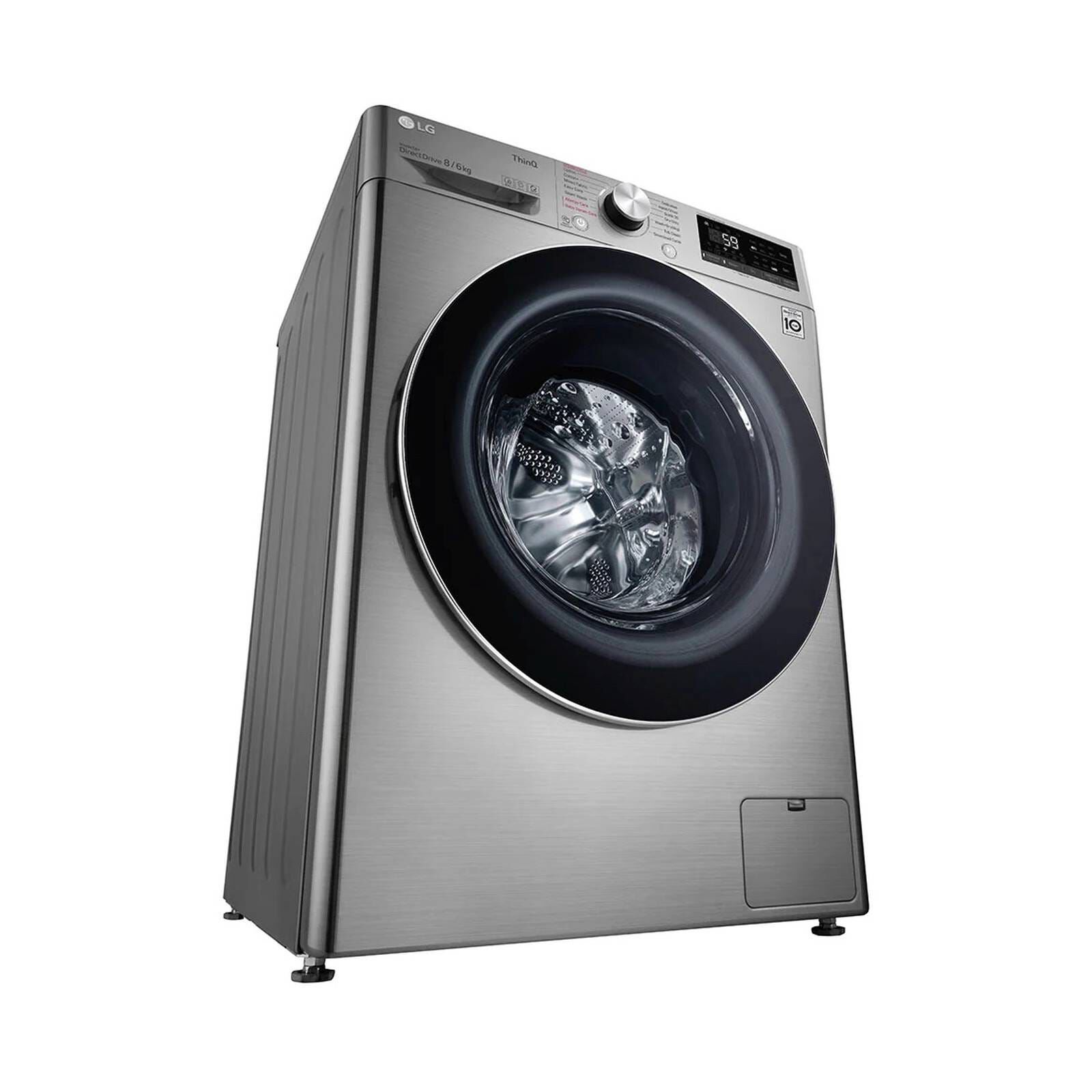LG Front Load Washer And Dryer (8kg/6kg) FV1408H4V - Image 13