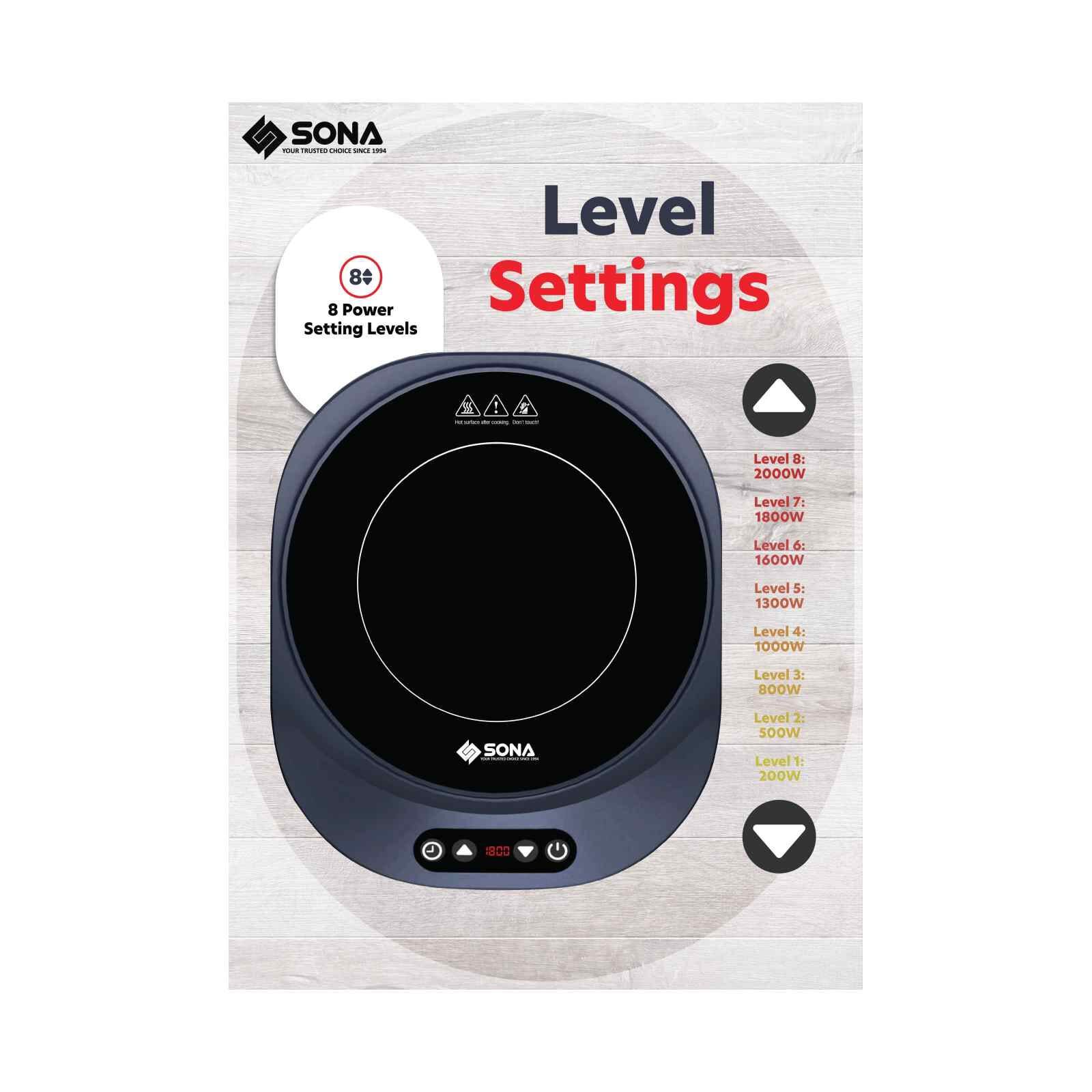 SONA Multi-function Induction Cooker SIC8612 - Image 6