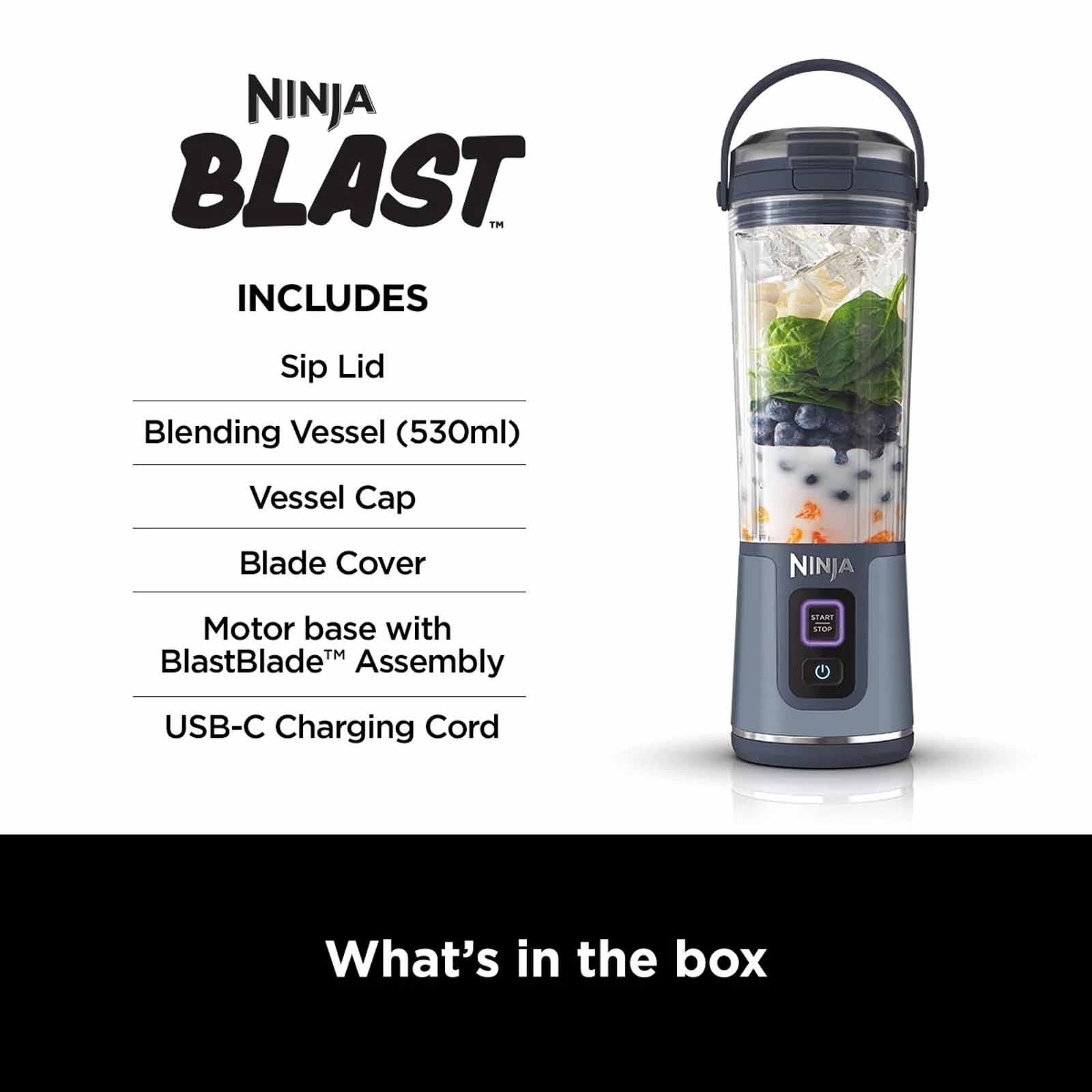 NINJA Blast Denim Blue BC151SMNV - Image 6