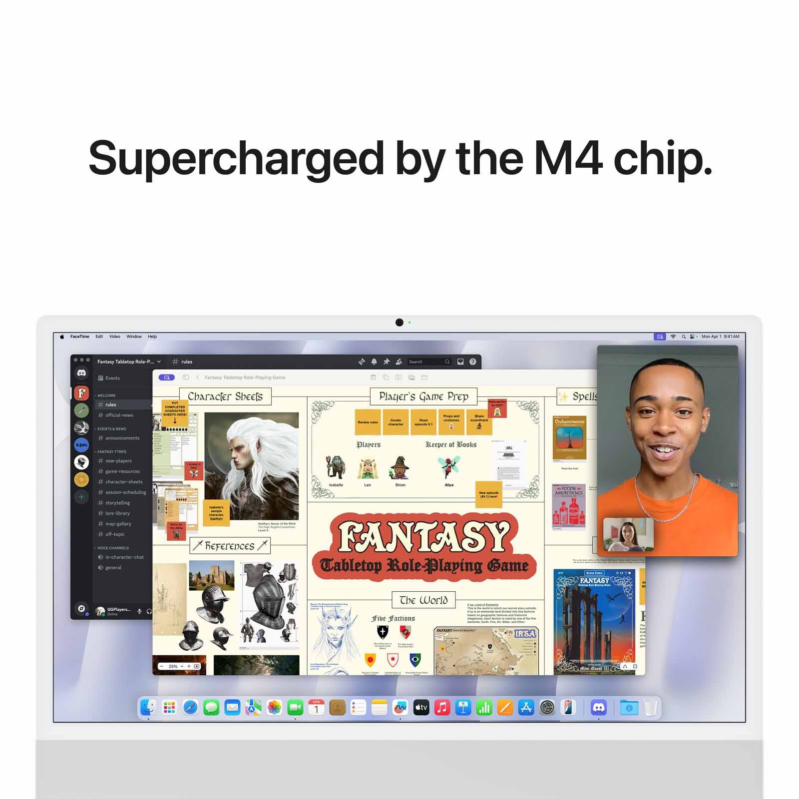 APPLE 24-inch Imac Apple M4 Chip With 10-core Cpu And 10-core Gpu, 24gb, 512gb Ssd - Silver MCR24ZP/A - Image 5