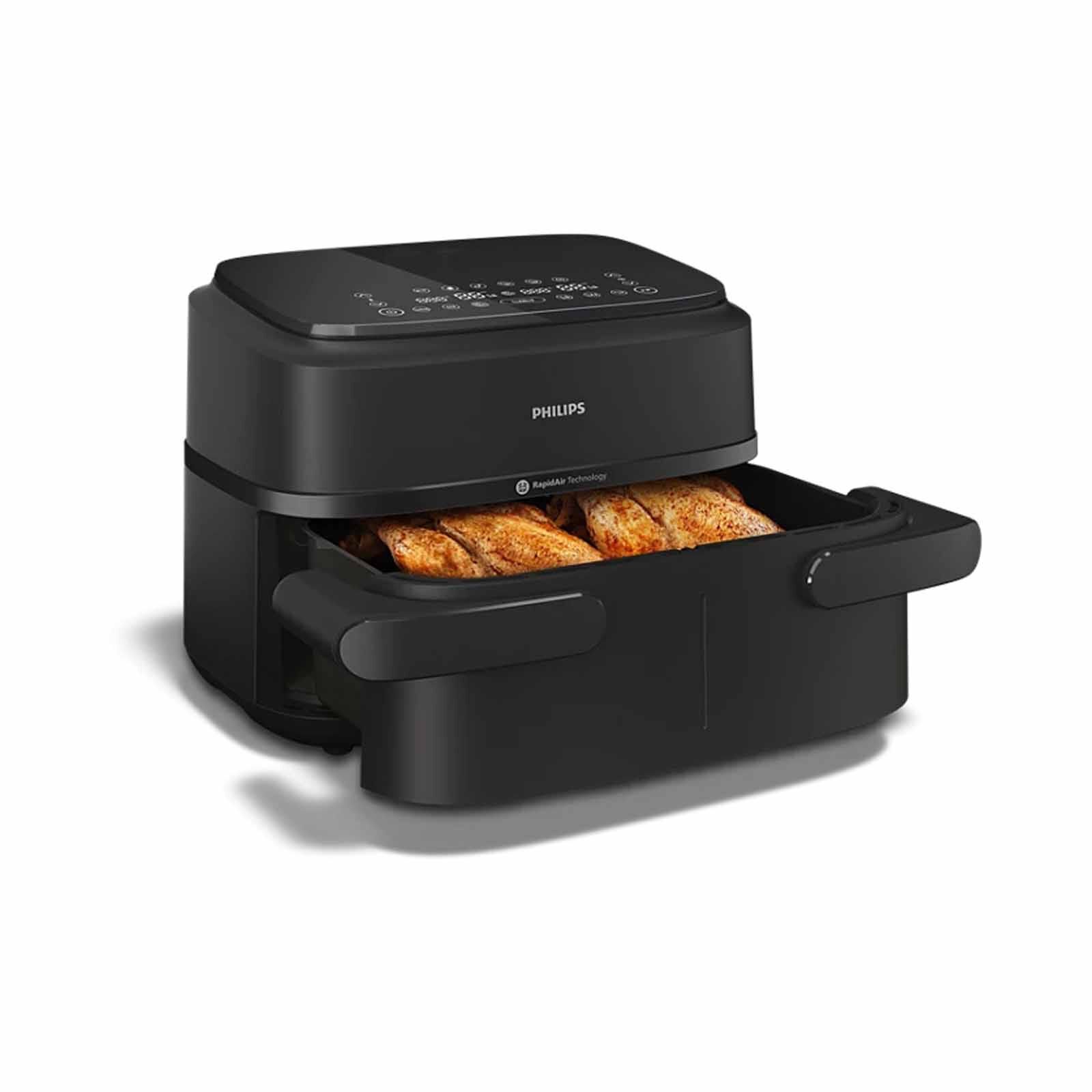 PHILIPS Series 1000 Airfryer Dual Basket (7.1l) NA150/09 - Image 2