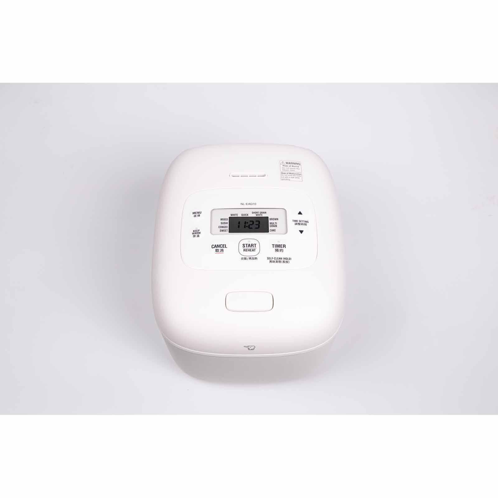 ZOJIRUSHI Micom Rice Cooker/warmer 1.0l (5 Cup) - White NL-EAQ10WA - Image 2