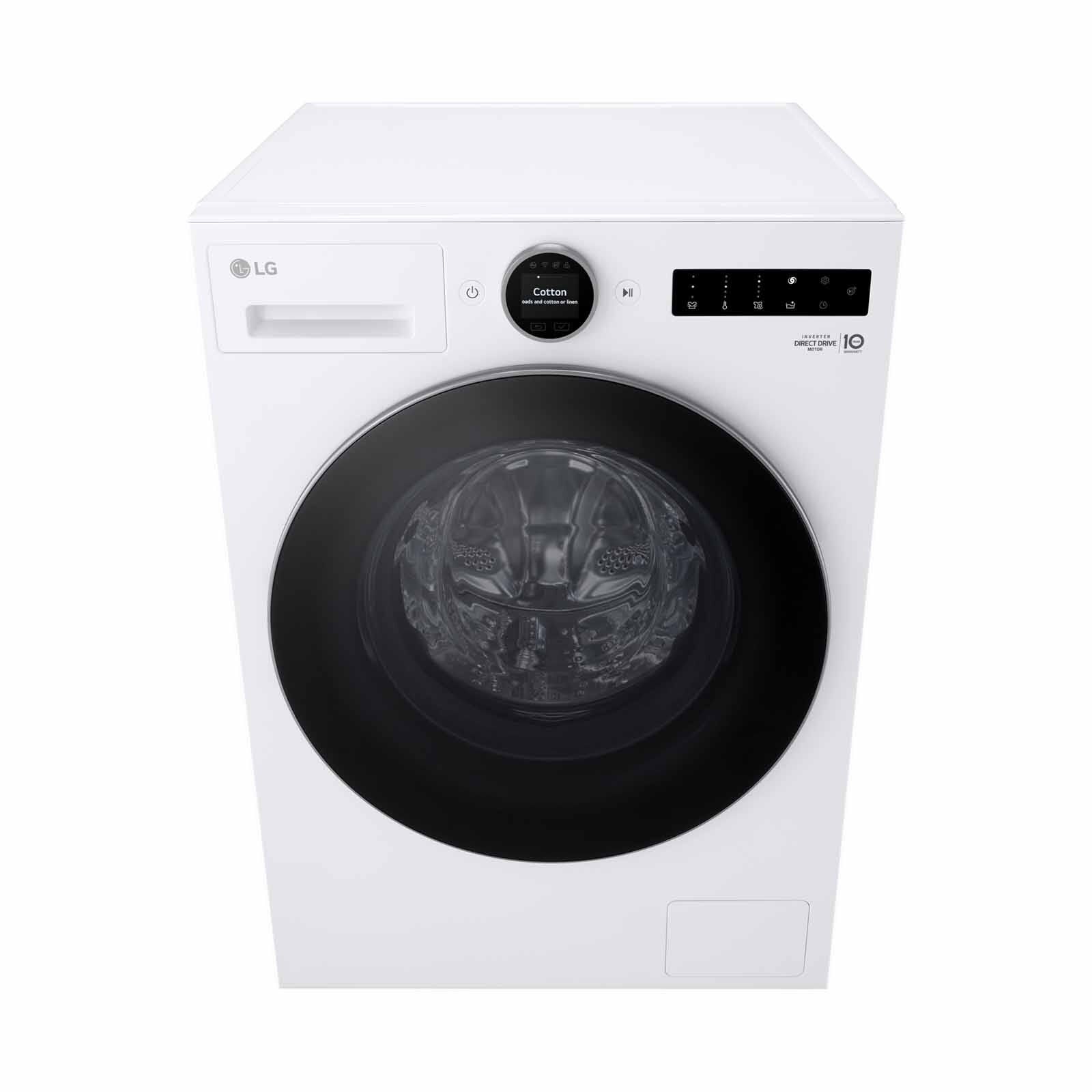 LG Front Load Washer (10kg) (essence White- Glossy) FX1410S3WA - Image 5